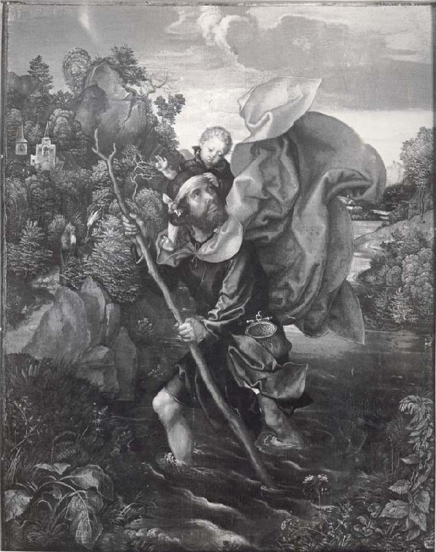 Albrecht Durer St.Christopher France oil painting art